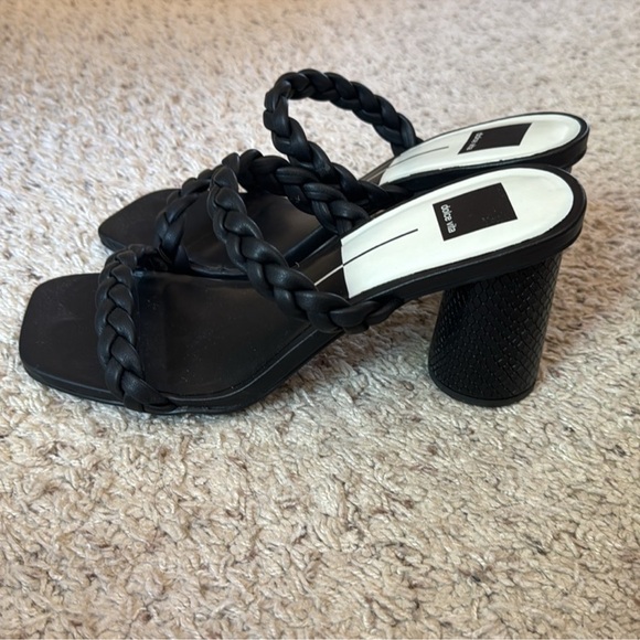 NWOT DOLCE VITA BRAIDED HEELS - Picture 3 of 8